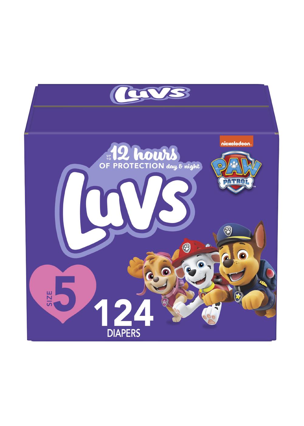Luvs Paw Patrol Baby Diapers - Size 5 - Shop Diapers at H-E-B