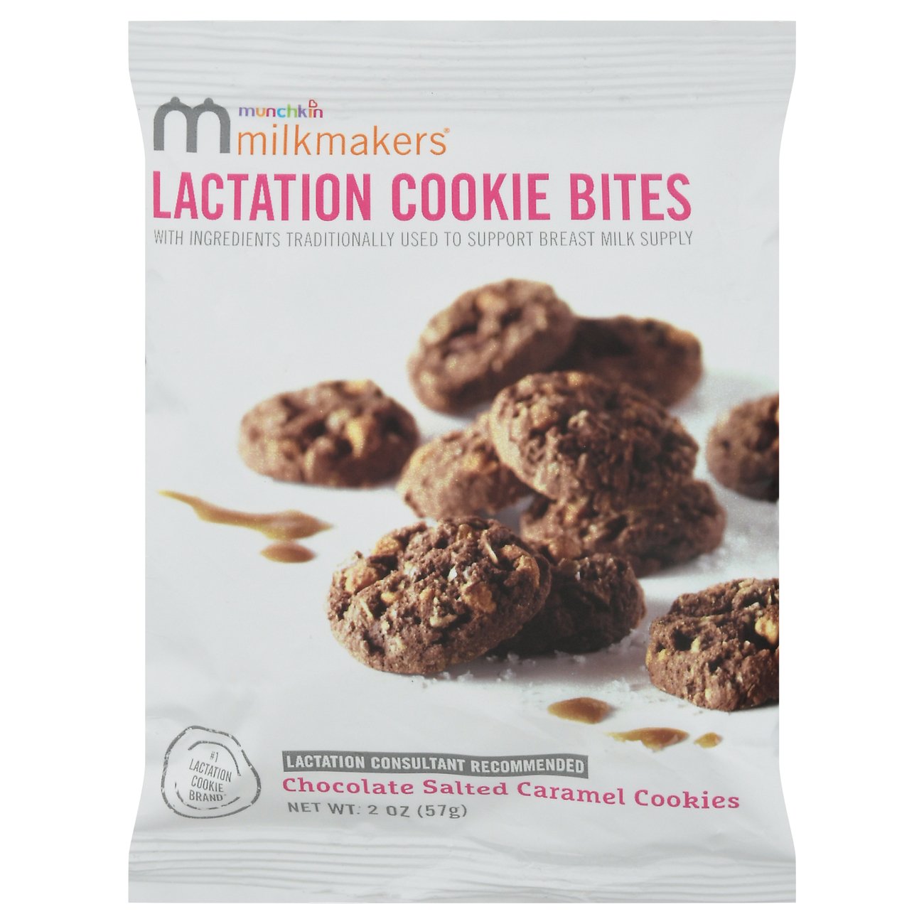Munchkin Milkmakers Lactation Cookie Bites Single Chocolate Caramel