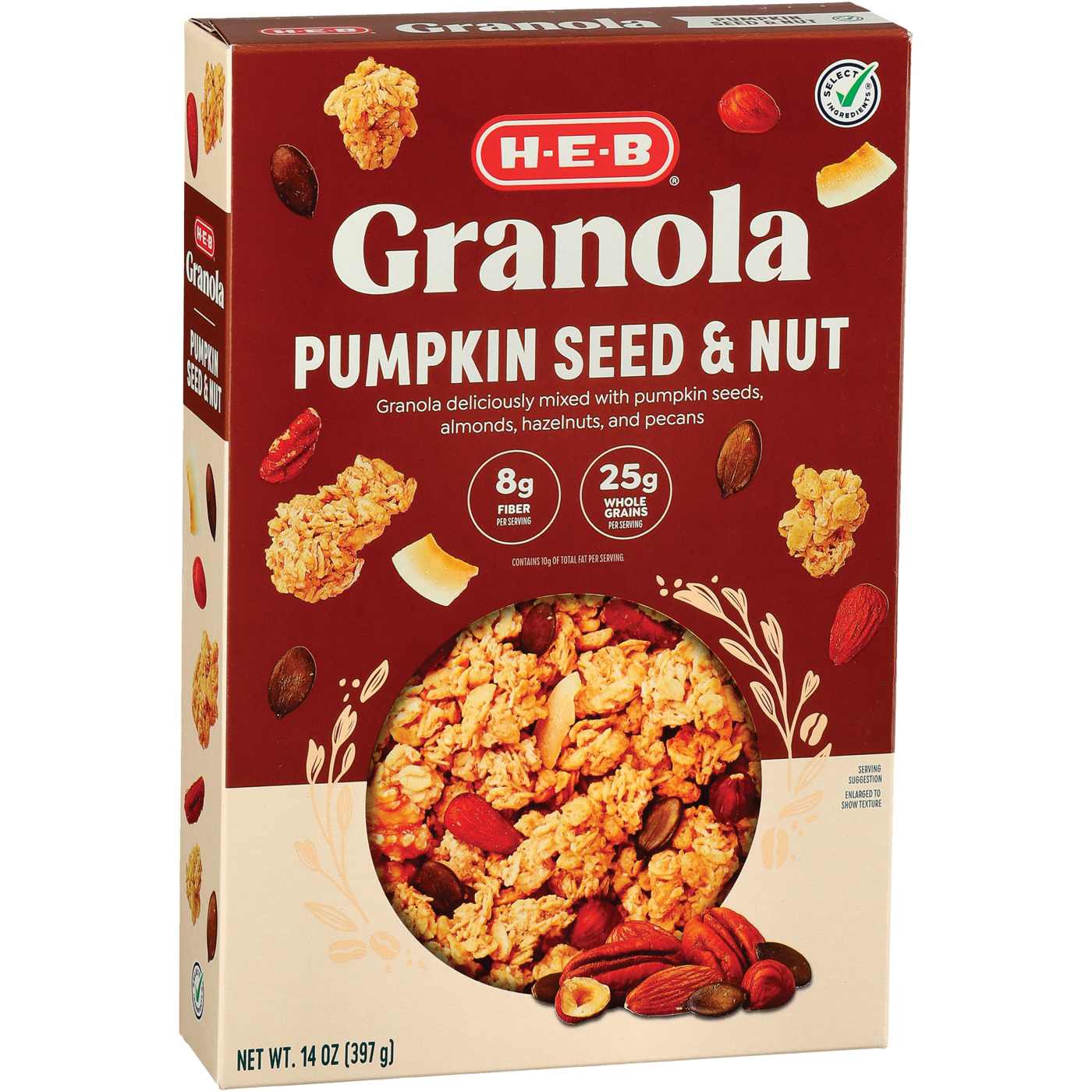 H-E-B Granola - Pumpkin Seed & Nut; image 2 of 2