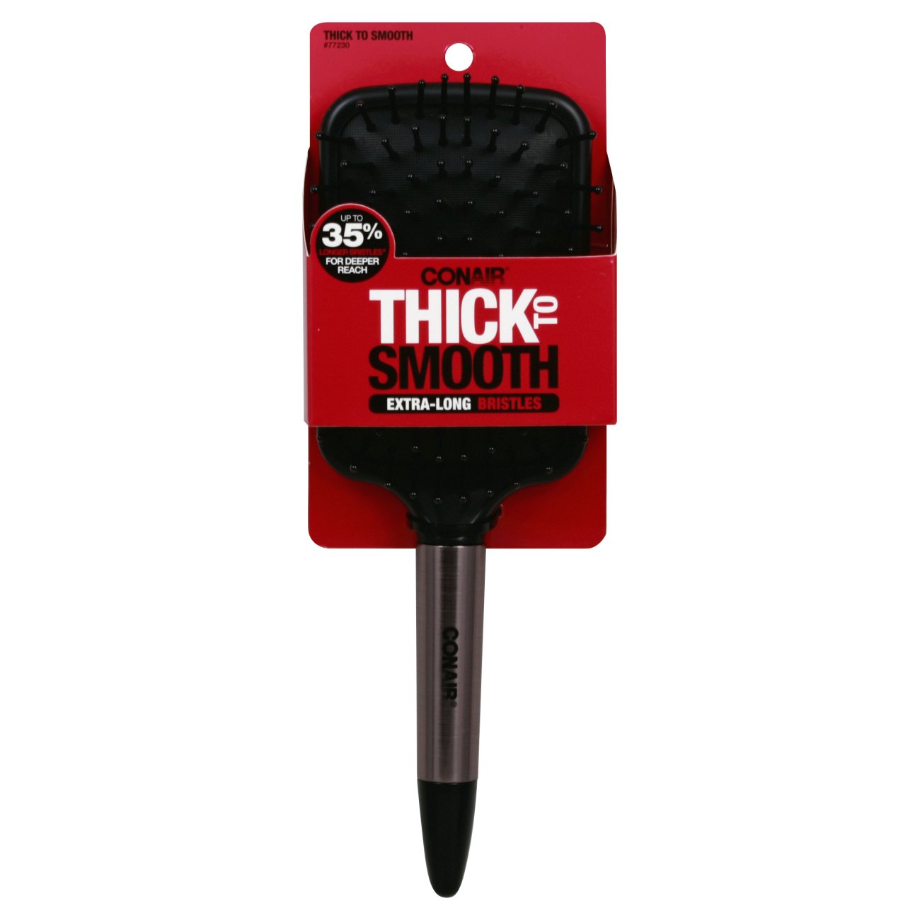 Conair Thick To Smooth Paddle Brush Shop Brushes & Combs at HEB
