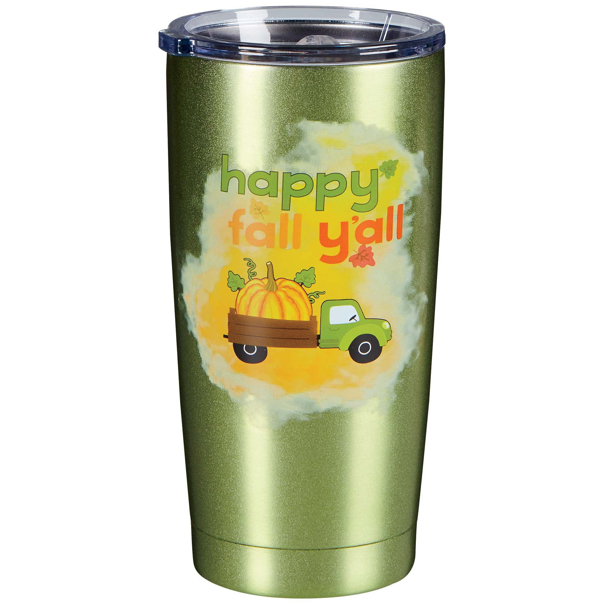 Haven & Key Stainless Steel Happy Fall Yall Tumbler Shop Travel & To