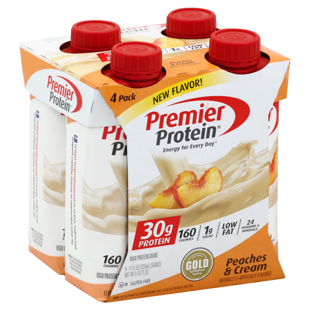 Premier Protein Shakes Peaches & Cream - Shop Diet ...