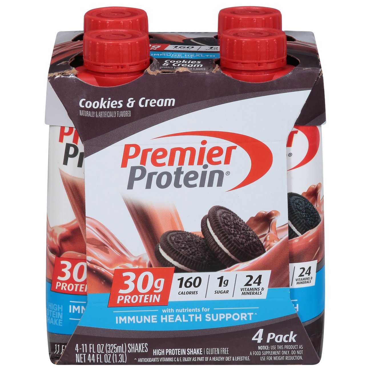 Premier Protein High Protein Shakes, 30g Cookies & Cream, 11 oz Shop Diet & fitness at HEB