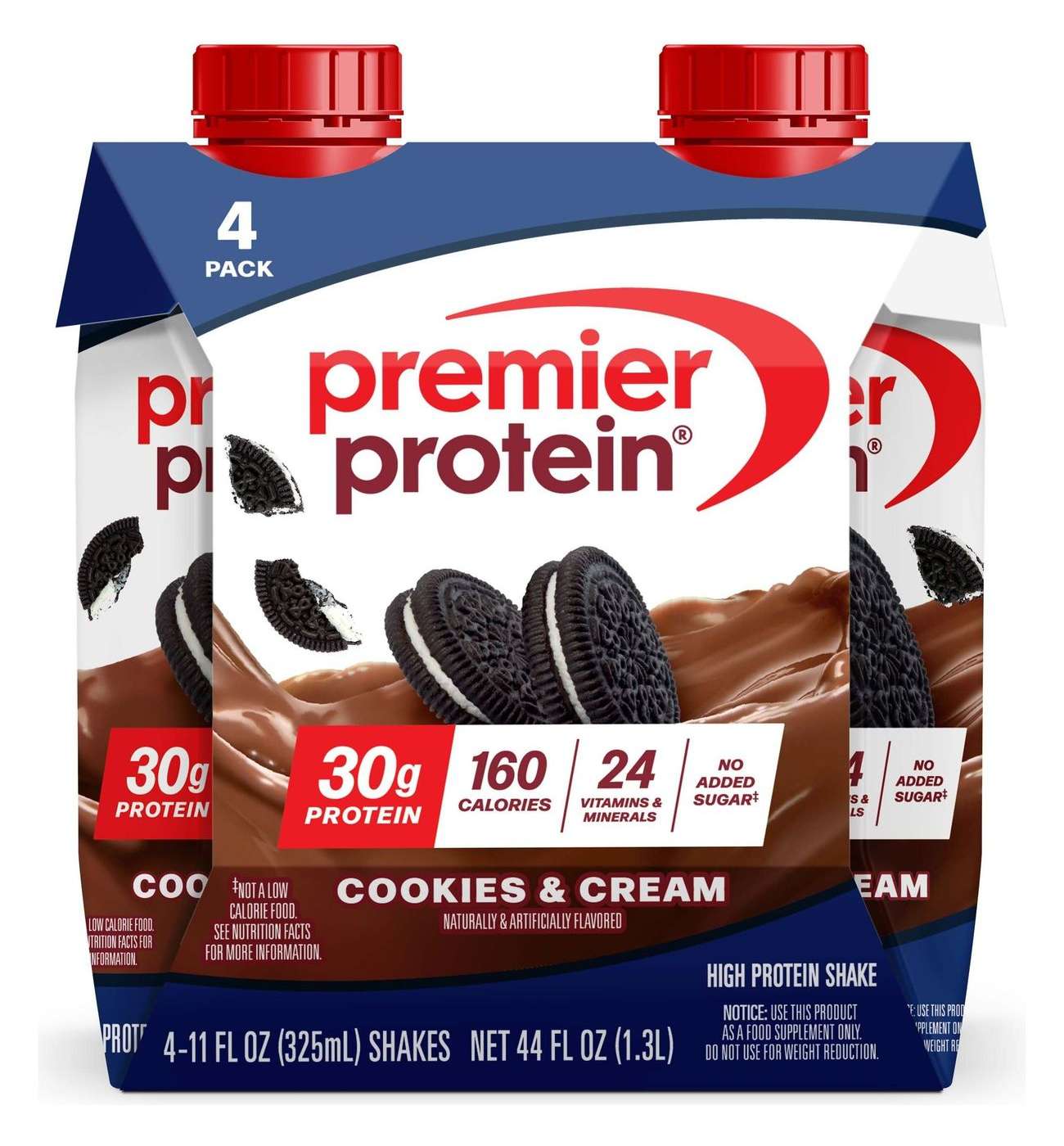 Premier Protein 30g Protein Shakes 4 pk Bottles - Cookies & Cream; image 1 of 5
