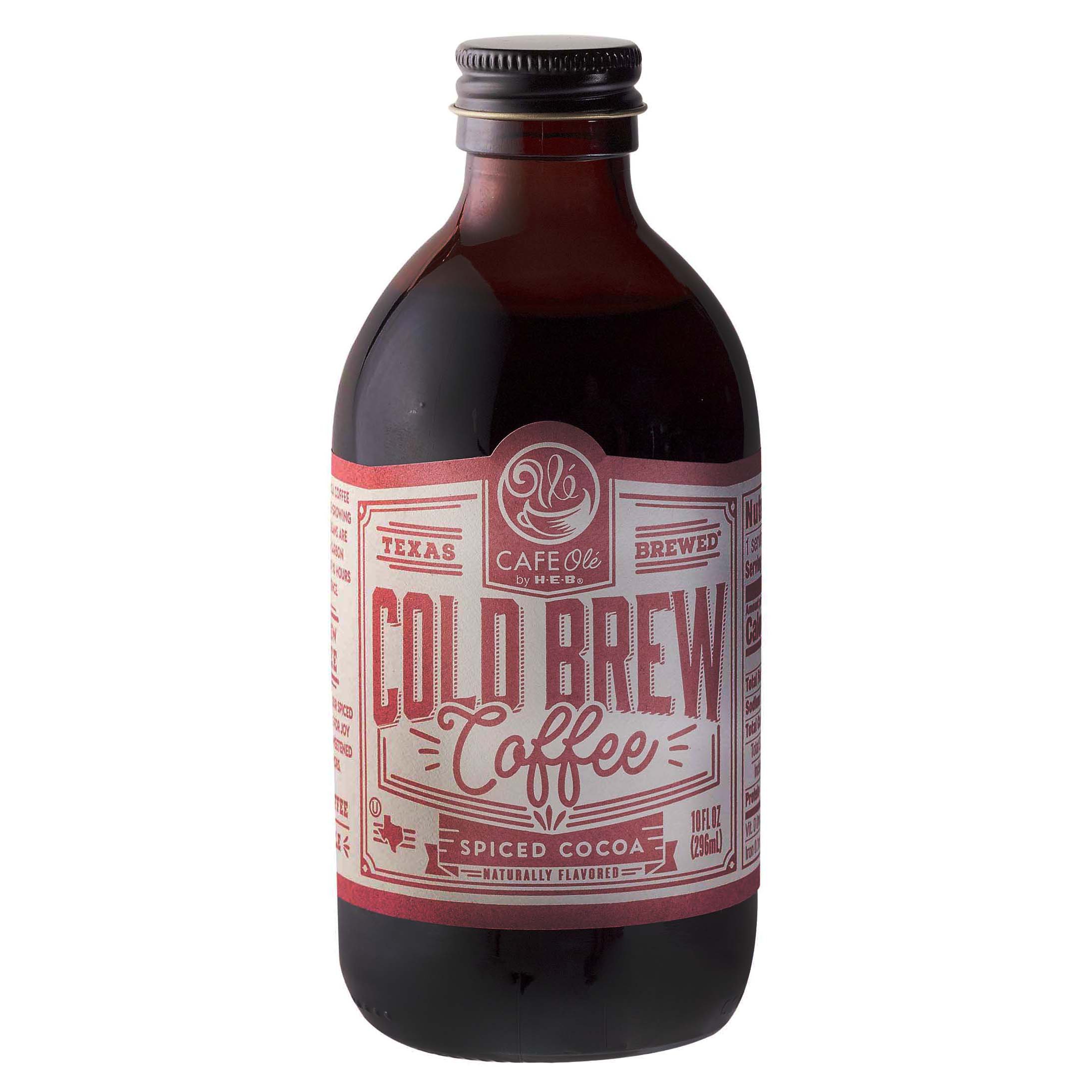 Cafe Ole By H-E-B Spiced Cocoa Cold Brew Coffee - Shop Coffee At H-E-B