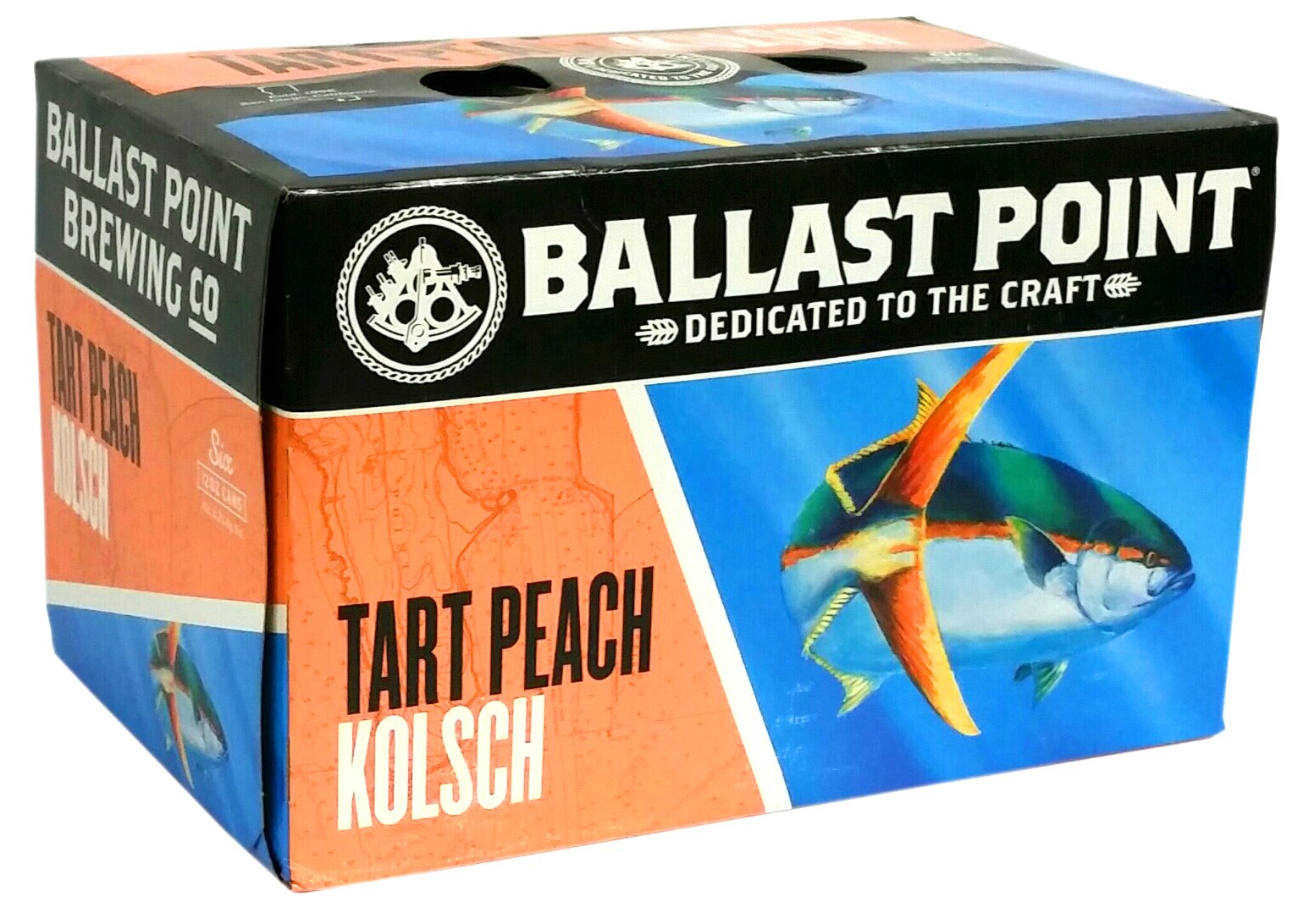 Ballast Point Tart Peach Kolsch Beer 12 oz Cans Shop Beer at HEB