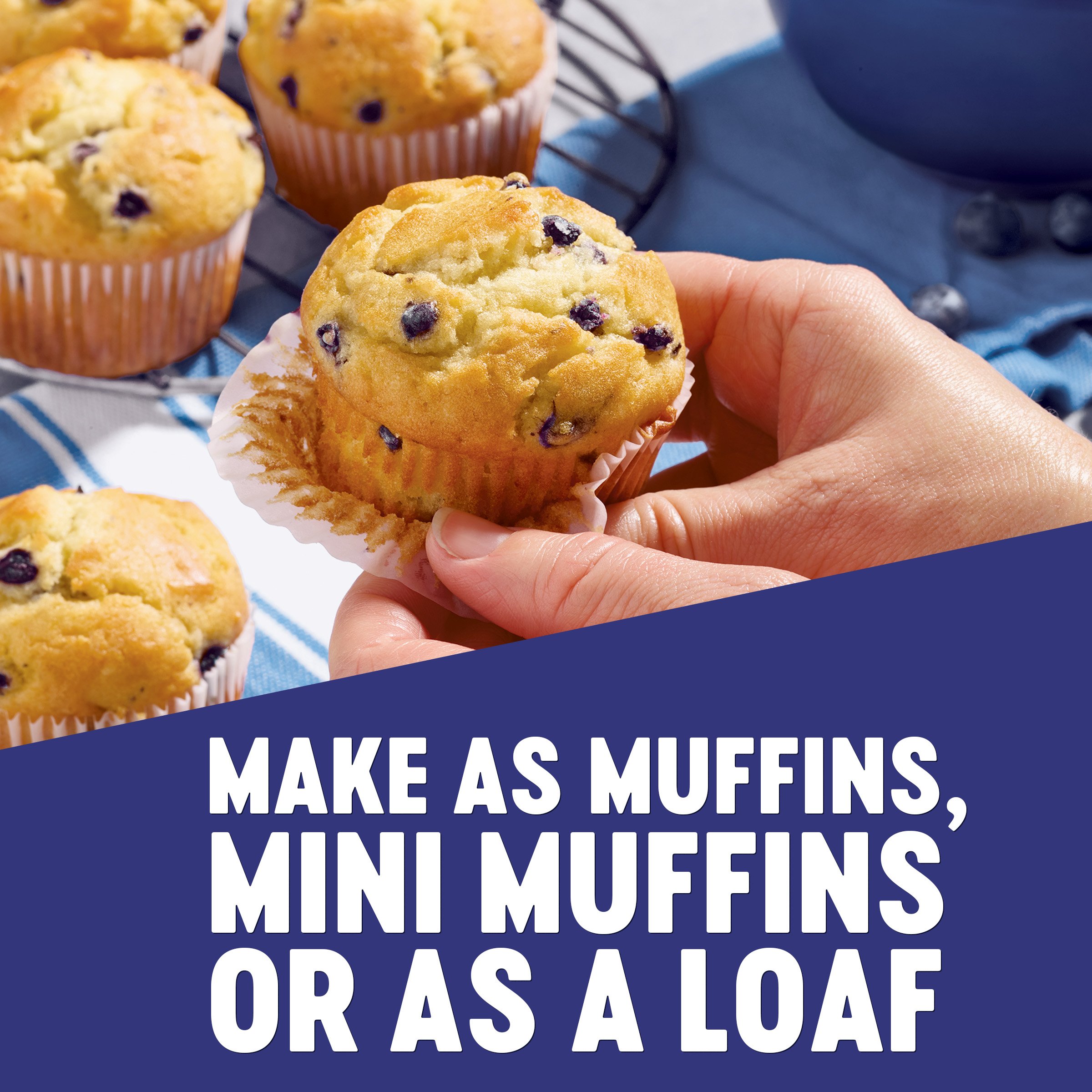 Krusteaz Wild Blueberry Muffin Mix - Shop Baking mixes at H-E-B