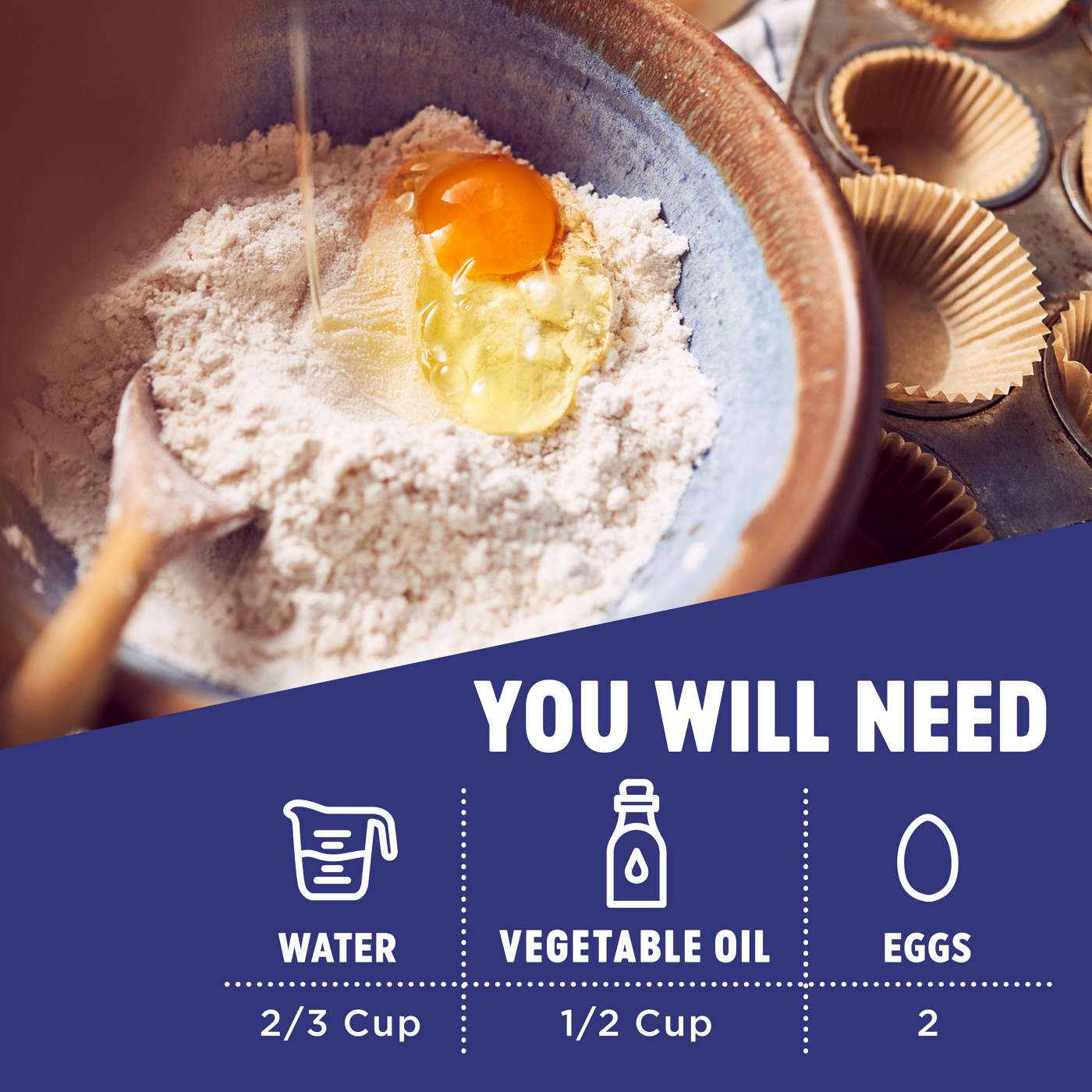 Krusteaz Wild Blueberry Muffin Mix; image 5 of 7