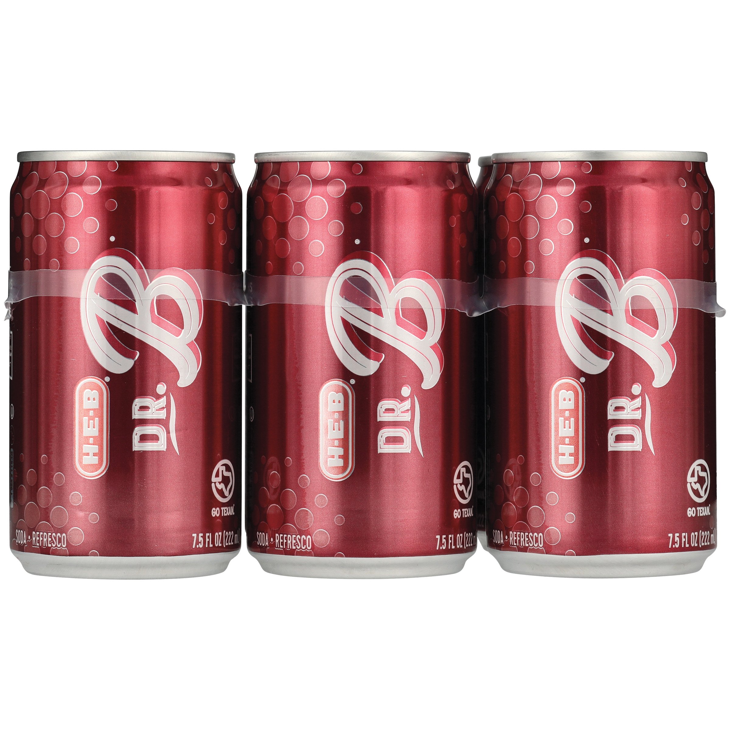 H-E-B Dr. B Soda 7.5 Oz Cans - Shop Soda At H-E-B