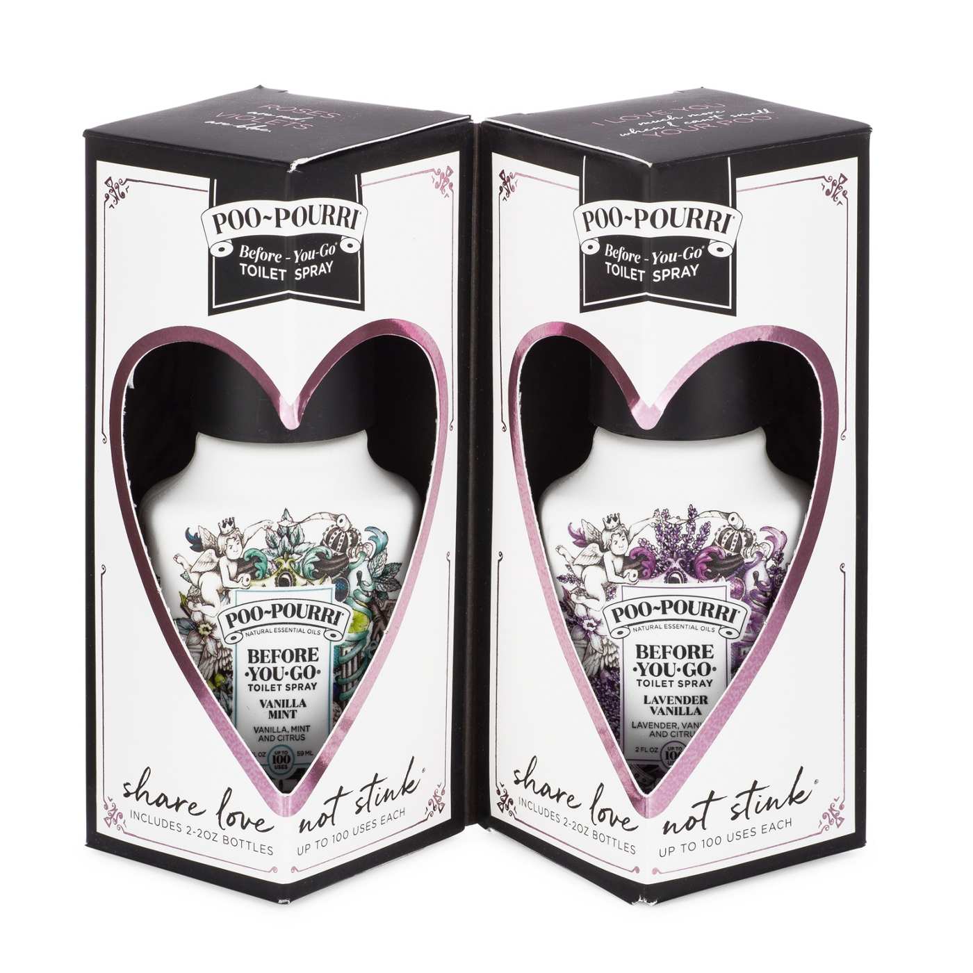 Poo~Pourri Share Love Not Stink Vanilla Mint and Lavender Vanilla Gift Set 2 pk; image 3 of 4