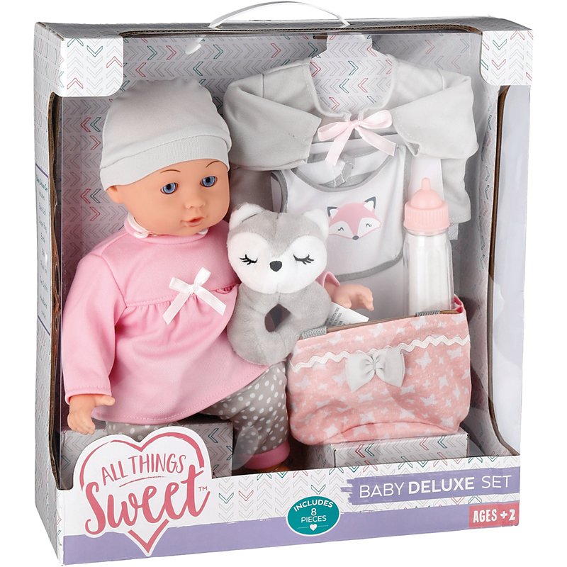 All Things Sweet Nostalgia Baby Doll Deluxe Set - Assorted