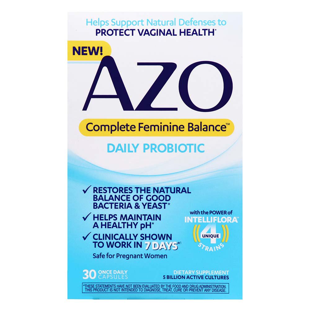 Azo Complete Feminine Balance Shop Medicines And Treatments At H E B