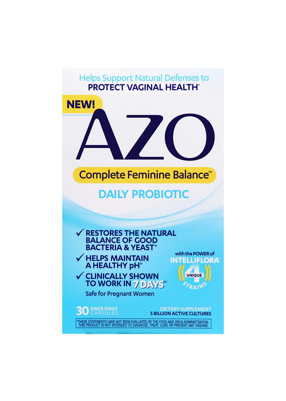 Azo Complete Feminine Balance Daily Probiotic; image 1 of 6