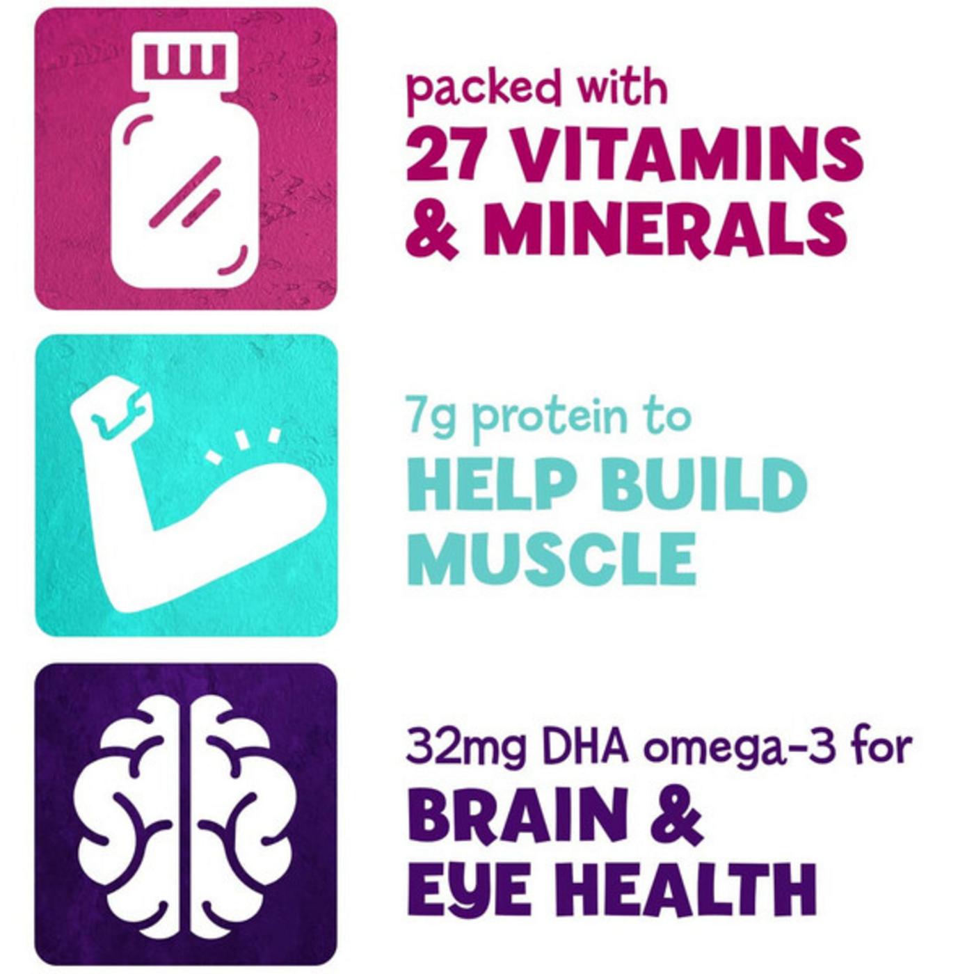 PediaSure Grow & Gain with Immune Support 7g Protein Shake for Kids - S'mores, 8 oz Bottles; image 2 of 9