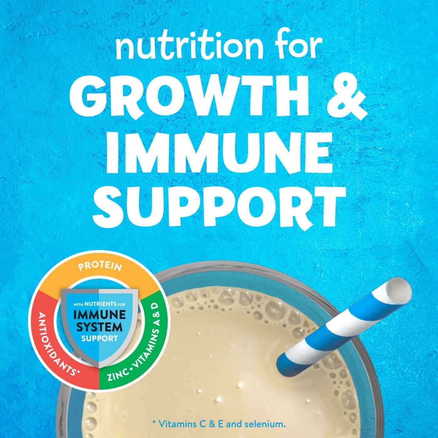 PediaSure Grow & Gain with Immune Support Shake Mix - Vanilla; image 6 of 11