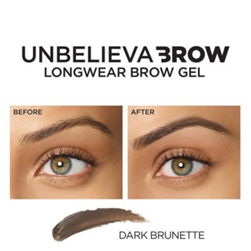 L'Oréal Paris Unbelieva-Brow Longwear Waterproof Tinted Brow Gel Dark Brunette