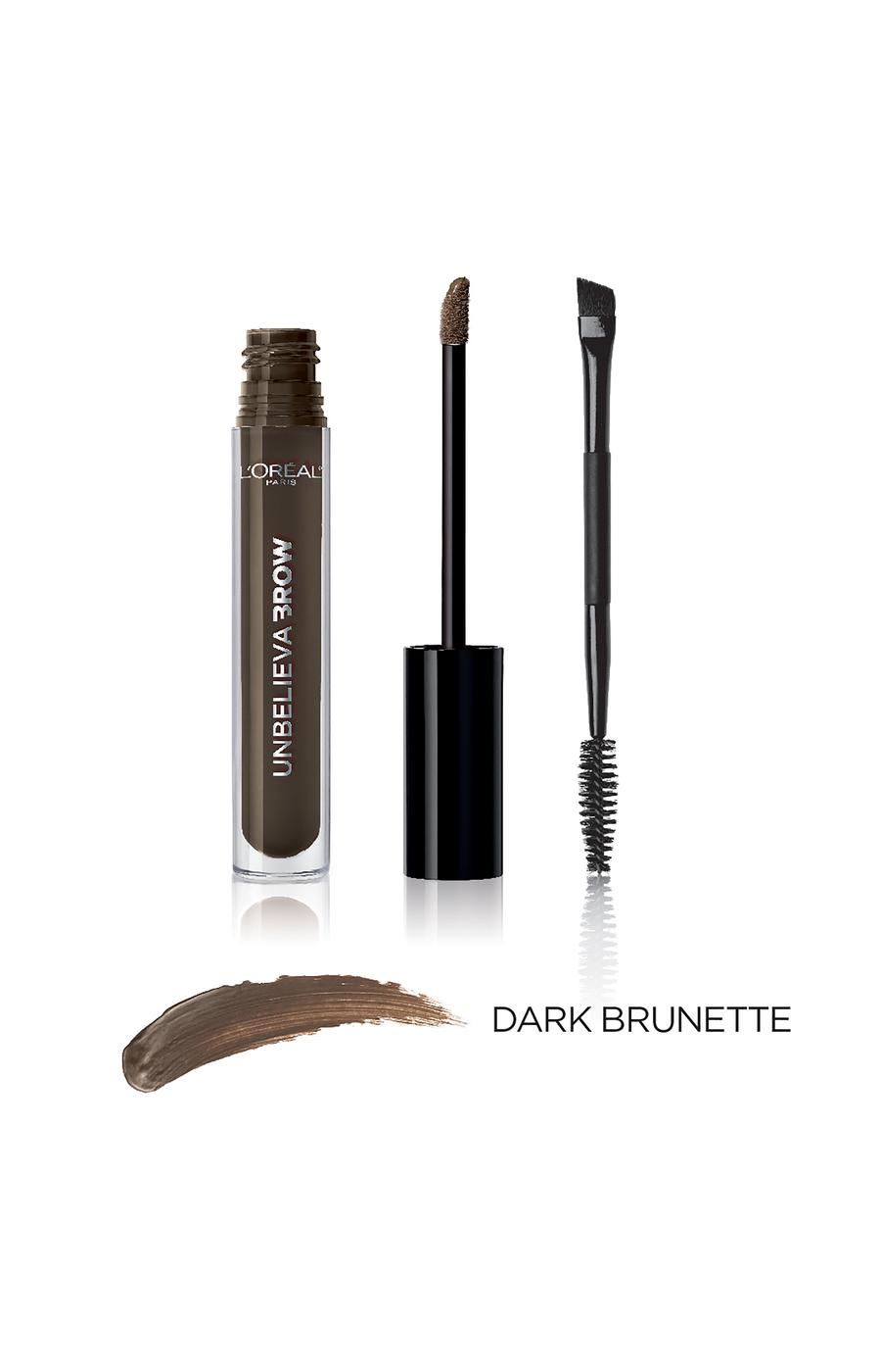 L'Oréal Paris Unbelieva-Brow Longwear Waterproof Tinted Brow Gel Dark Brunette; image 5 of 5