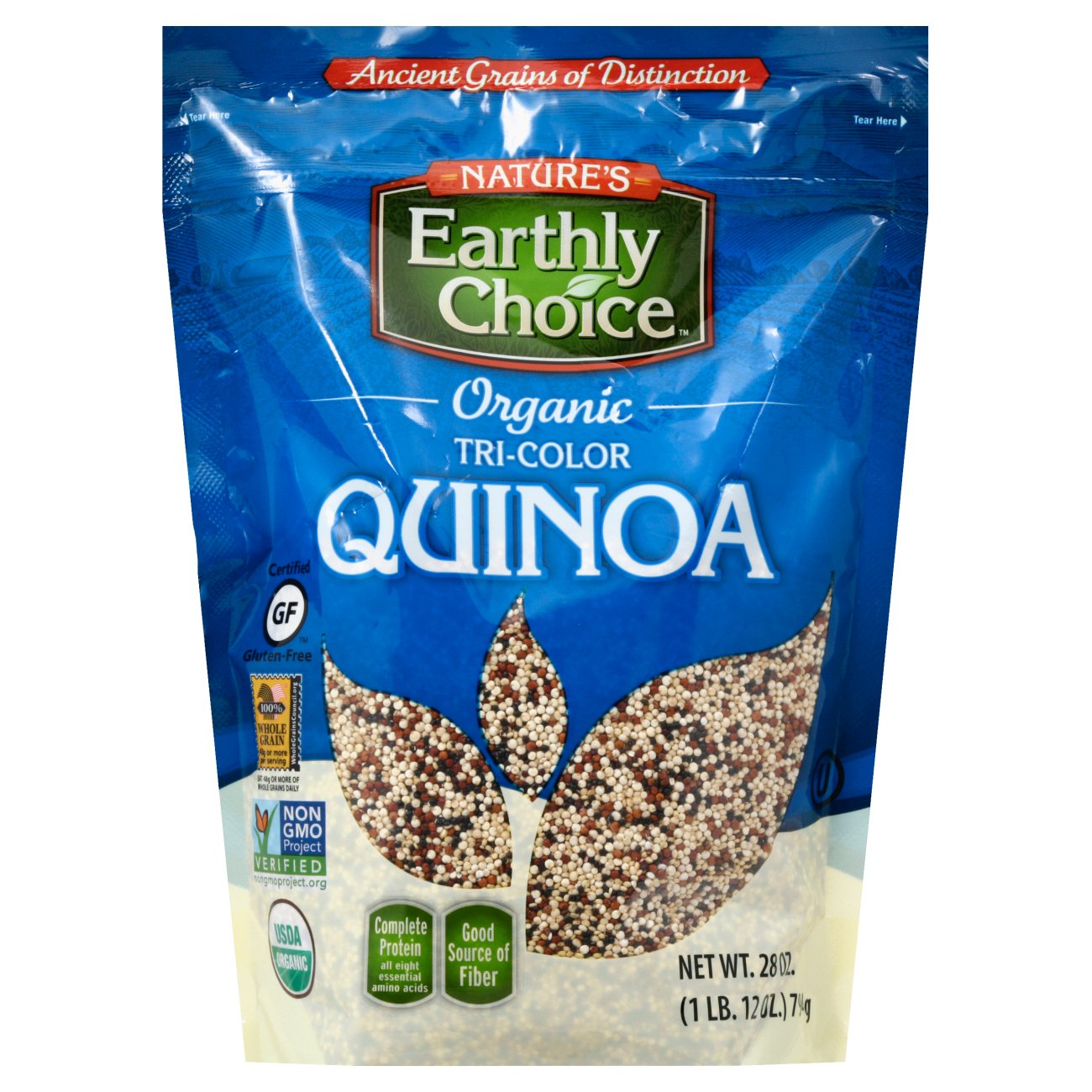 Nature's Earthly Choice Organic TriColor Quinoa Shop Rice & Grains