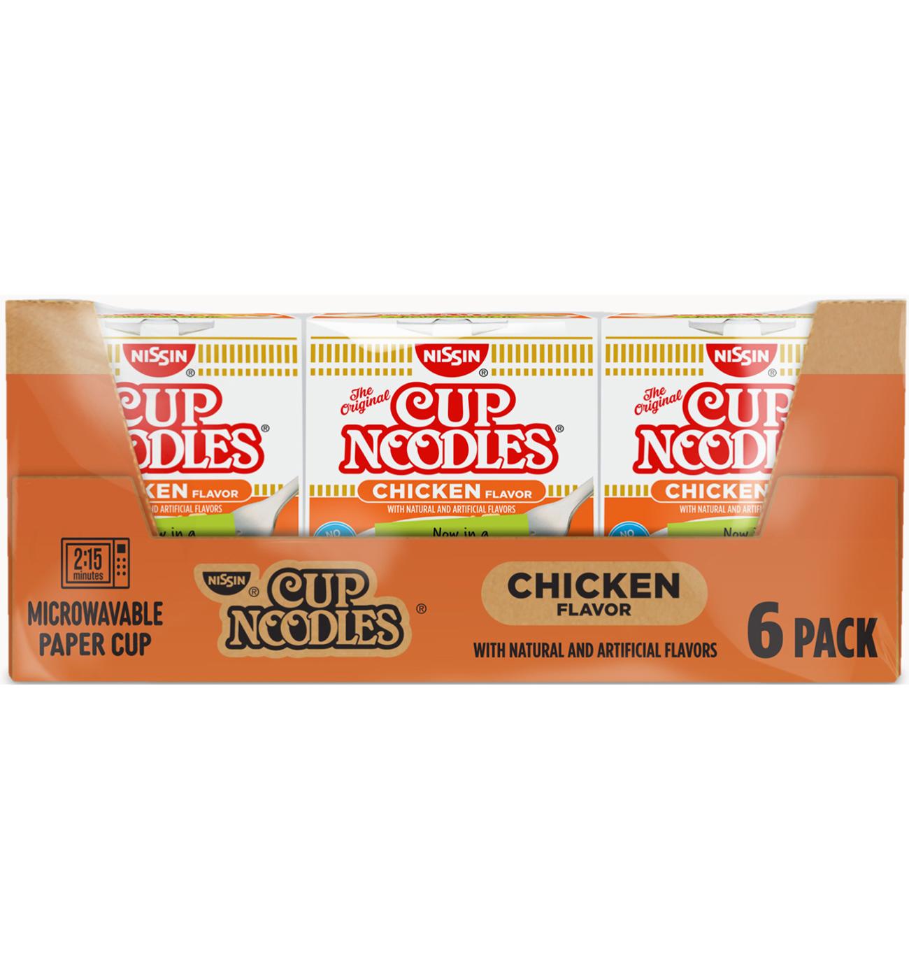 Nissin Chicken Cup Noodles Value Pack; image 1 of 5