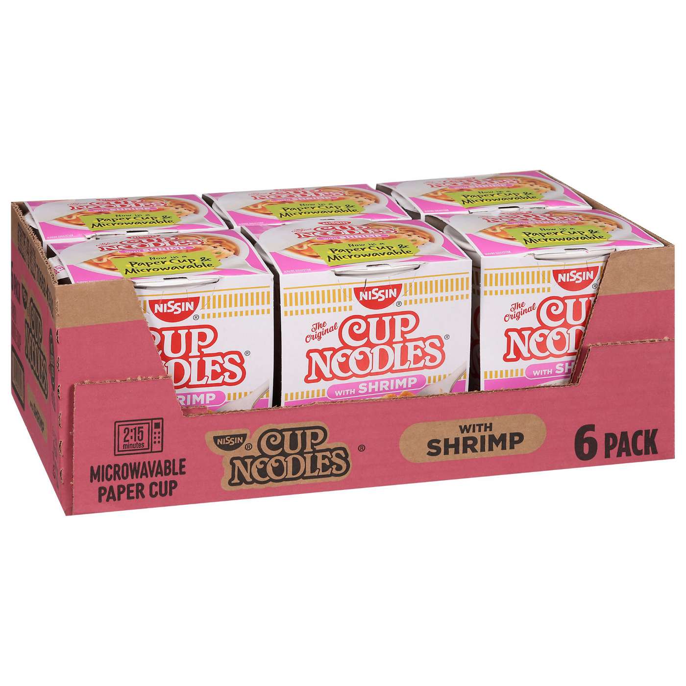Nissin Shrimp Cup Noodles Value Pack; image 2 of 5