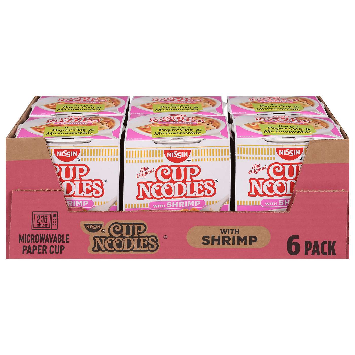 Nissin Shrimp Cup Noodles Value Pack; image 5 of 5
