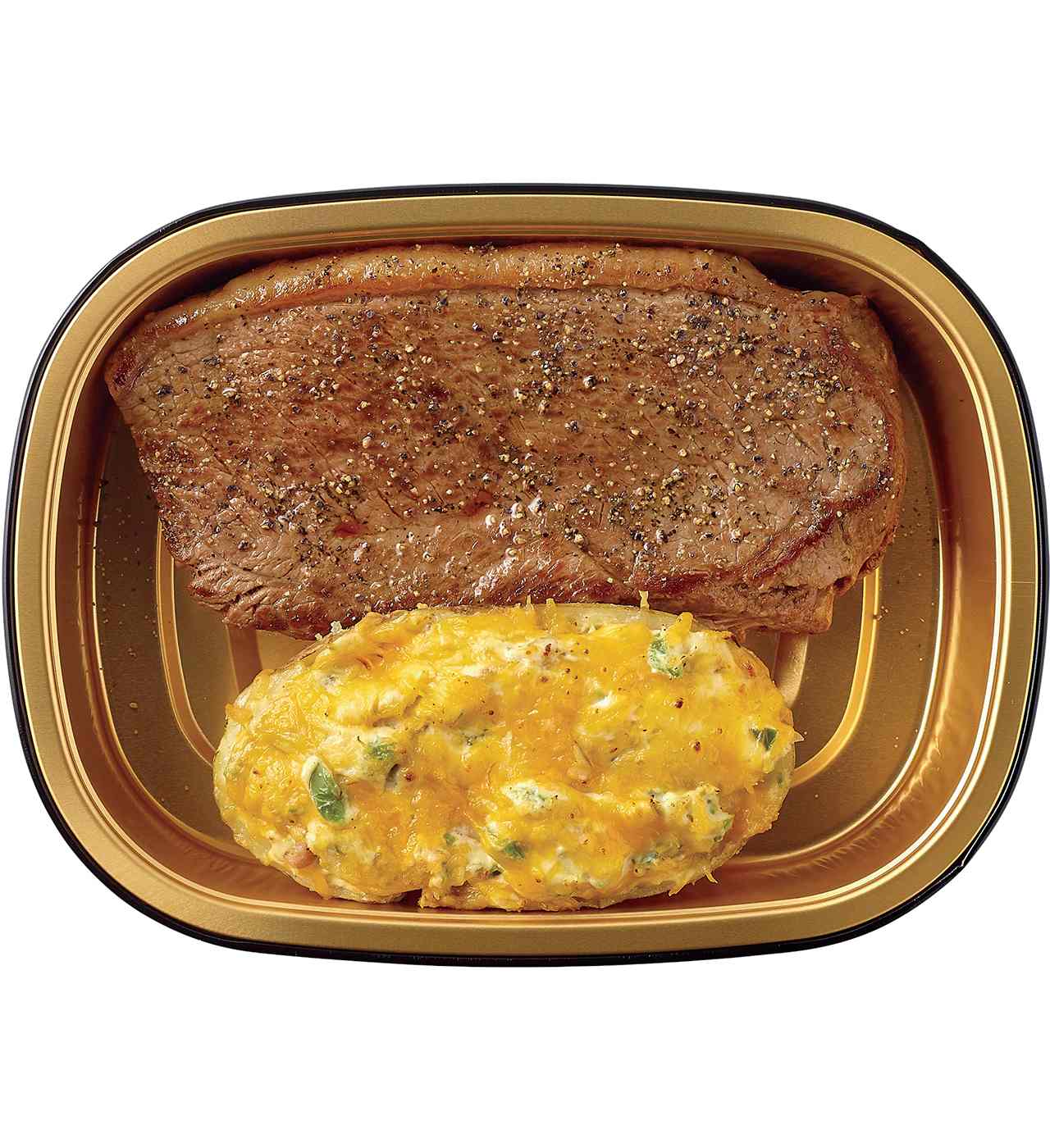 Meal Simple by H-E-B Beef Petite Sirloin Steak with Jalapeno Cream Cheese Potato; image 1 of 4