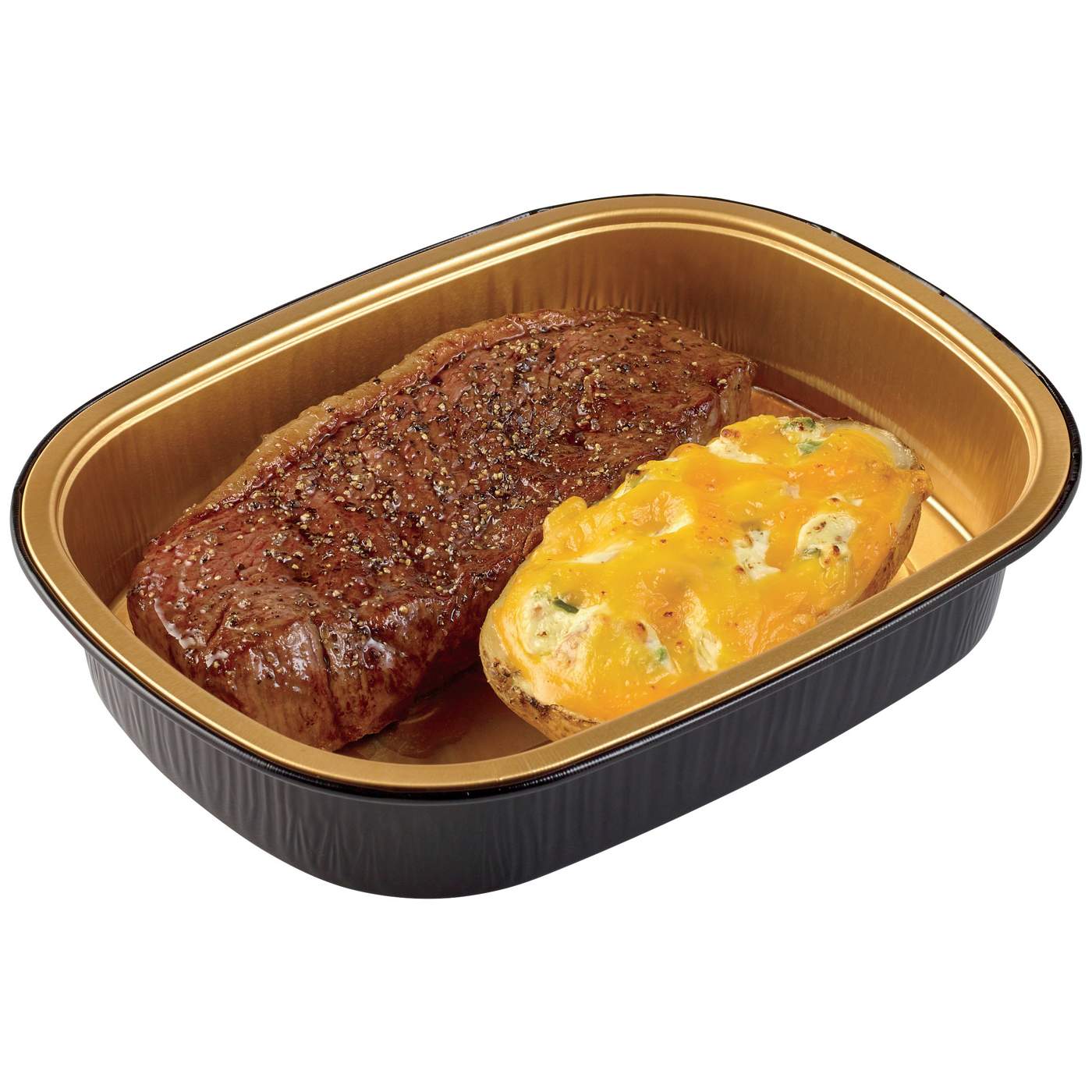 Meal Simple by H-E-B Beef Petite Sirloin Steak with Jalapeno Cream Cheese Potato; image 2 of 4