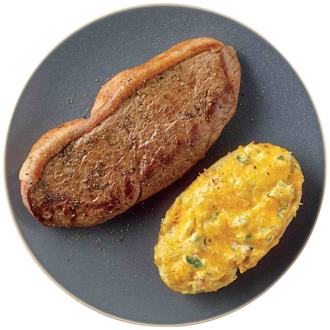 Meal Simple by H-E-B Beef Petite Sirloin Steak with Jalapeno Cream Cheese Potato; image 3 of 4