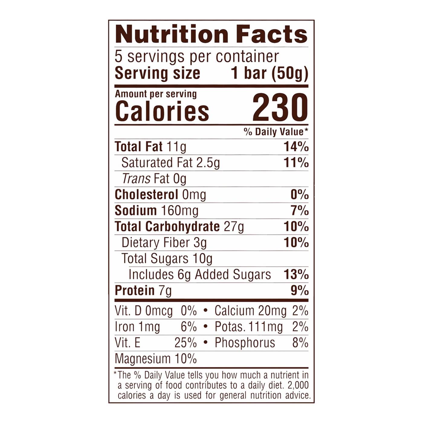 Clif Nut Butter Bar 7g Protein Bars - Peanut Butter; image 7 of 8