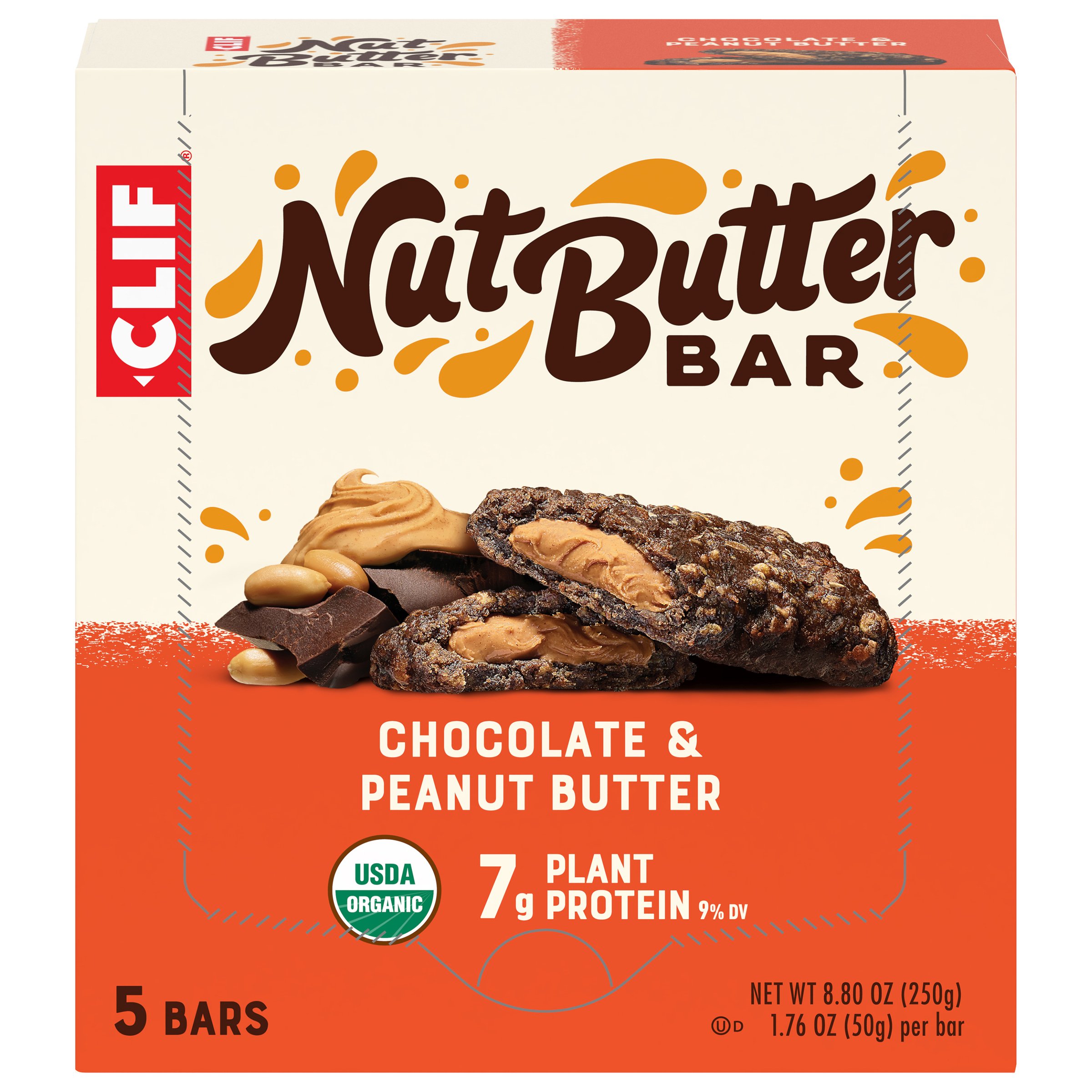 Clif Nut Butter Bar Chocolate Peanut Butter Filled Bars Shop Granola