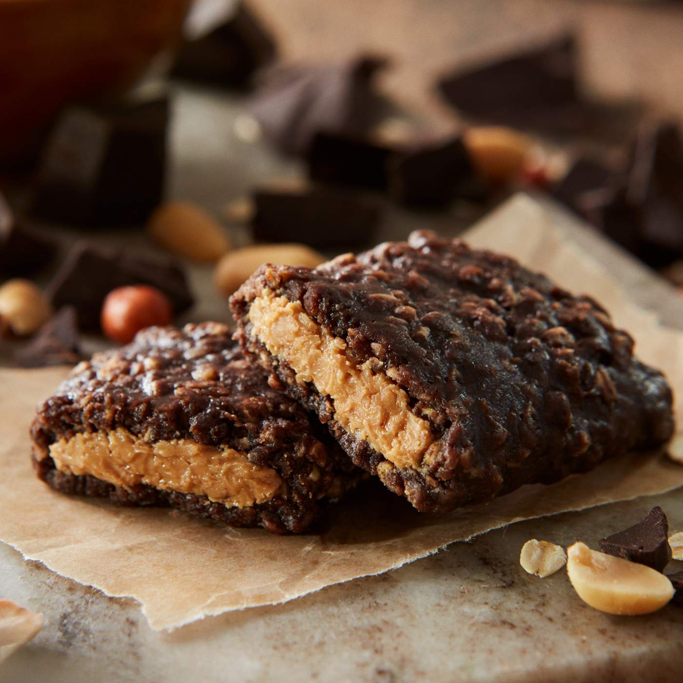 Clif 7g Protein Nut Butter Bars - Chocolate & Peanut Butter; image 3 of 10