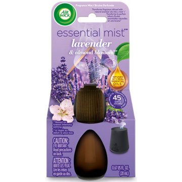 Air Wick Essential Mist Refill, Essential Oil Diffuser Air Freshener, Lavender