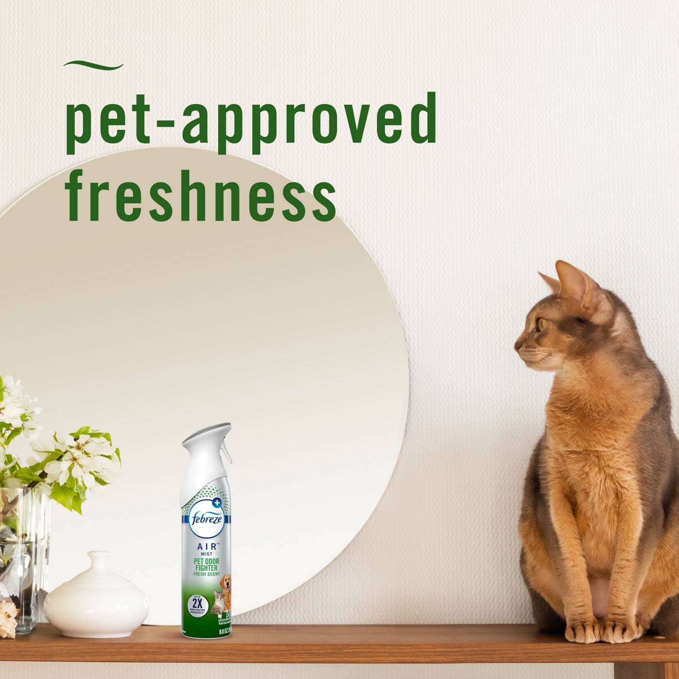 Febreze Air Fresh Scent Pet Odor-Eliminating Spray; image 3 of 8