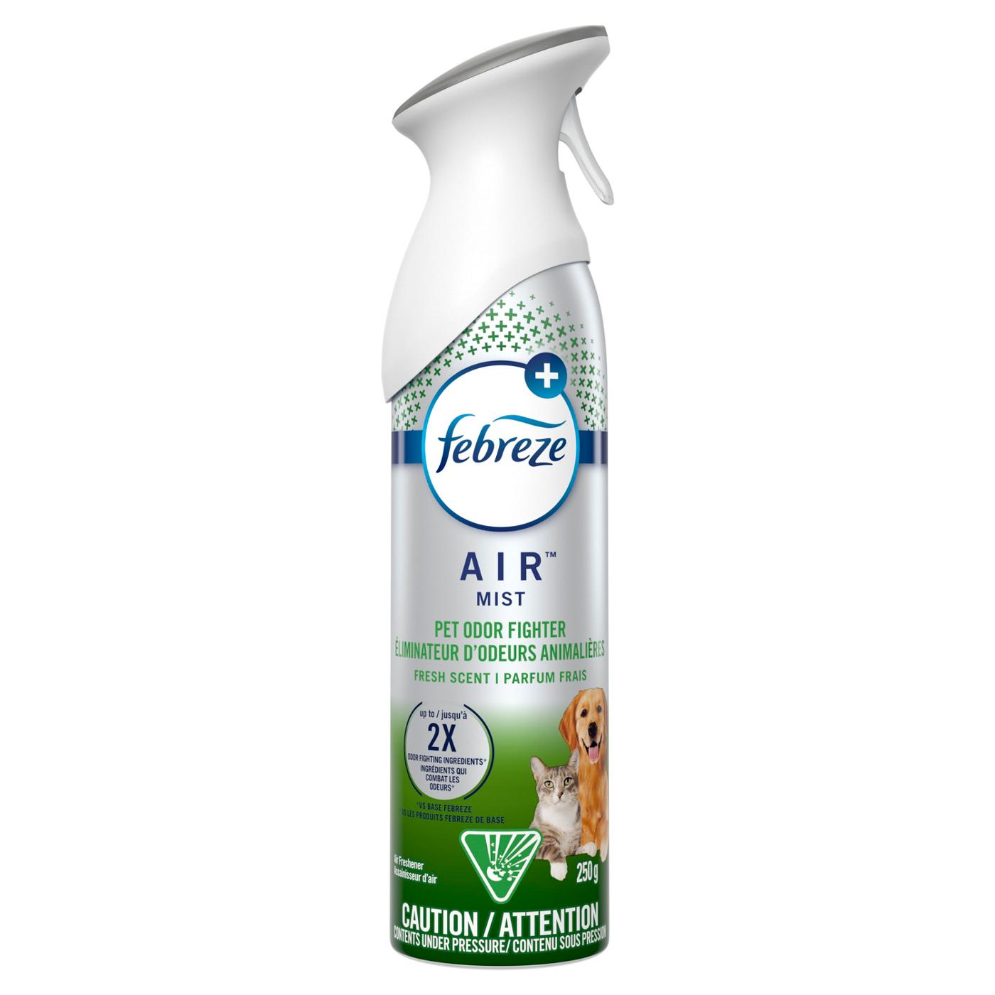 Febreze Air Fresh Scent Pet Odor-Eliminating Spray; image 8 of 8