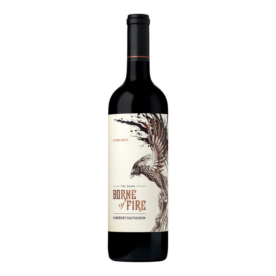 Borne of Fire Cabernet Sauvignon Washington Red Wine, 750 mL