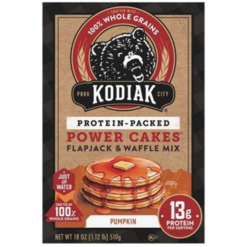 Kodiak 13g Protein Power Cakes Flapjack & Waffle Mix - Pumpkin