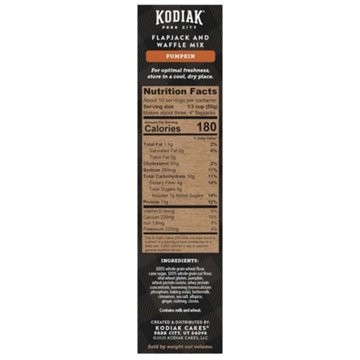Kodiak 13g Protein Power Cakes Flapjack & Waffle Mix - Pumpkin