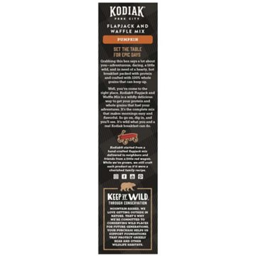 Kodiak 13g Protein Power Cakes Flapjack & Waffle Mix - Pumpkin