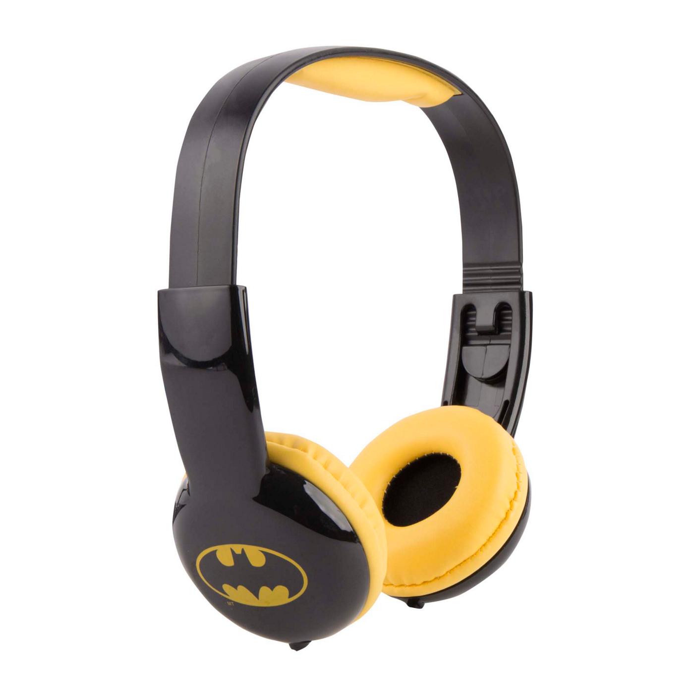 DC Comics Batman Kid-Safe Wired Headphones; image 2 of 2