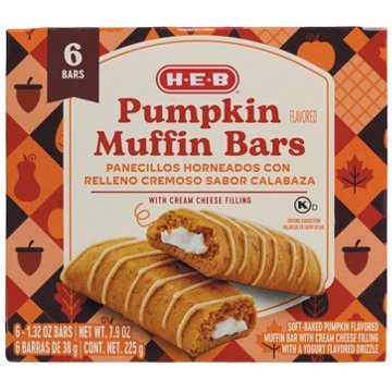H-E-B Pumpkin Muffin Bars