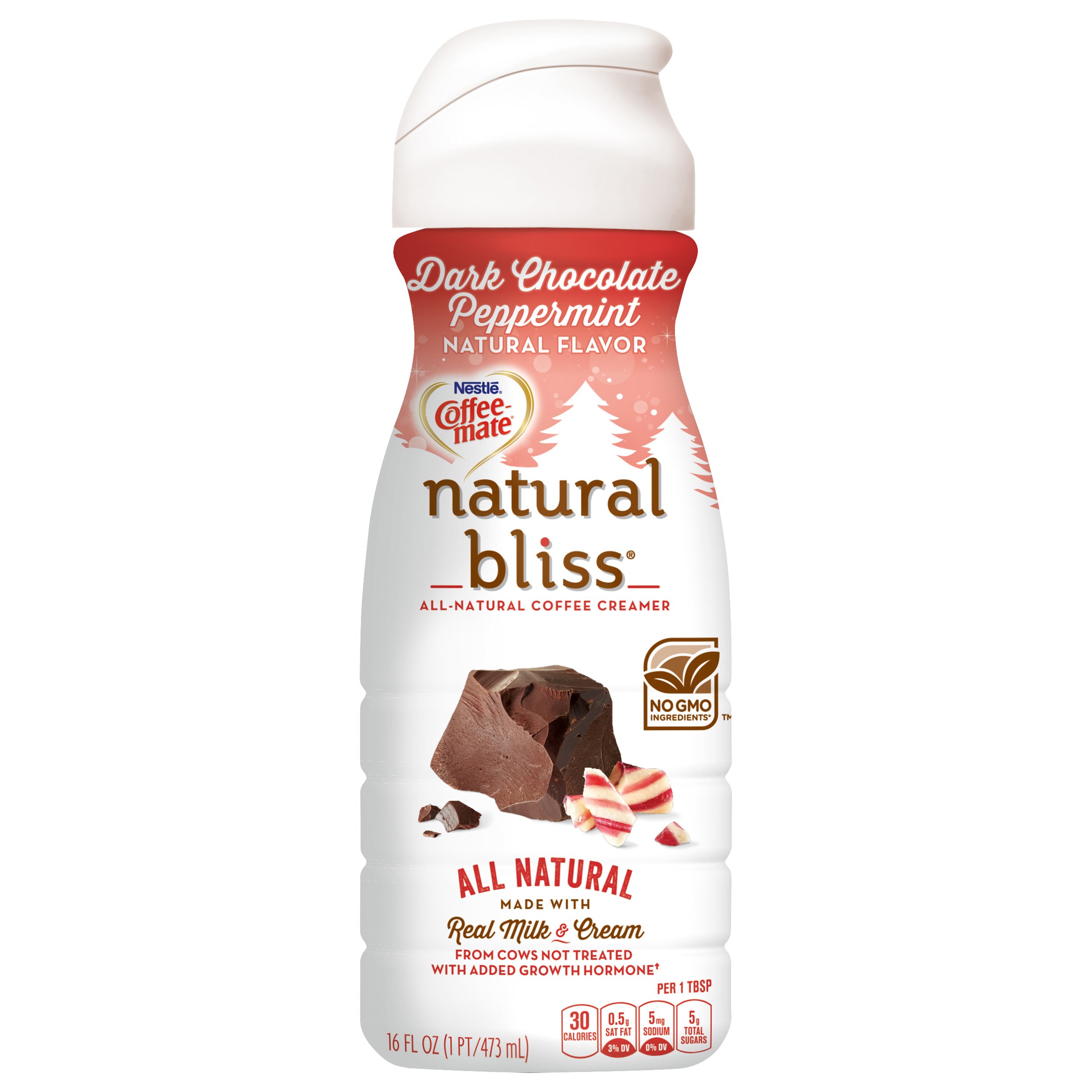 Nestle CoffeeMate Natural Bliss Dark Chocolate Peppermint Liquid