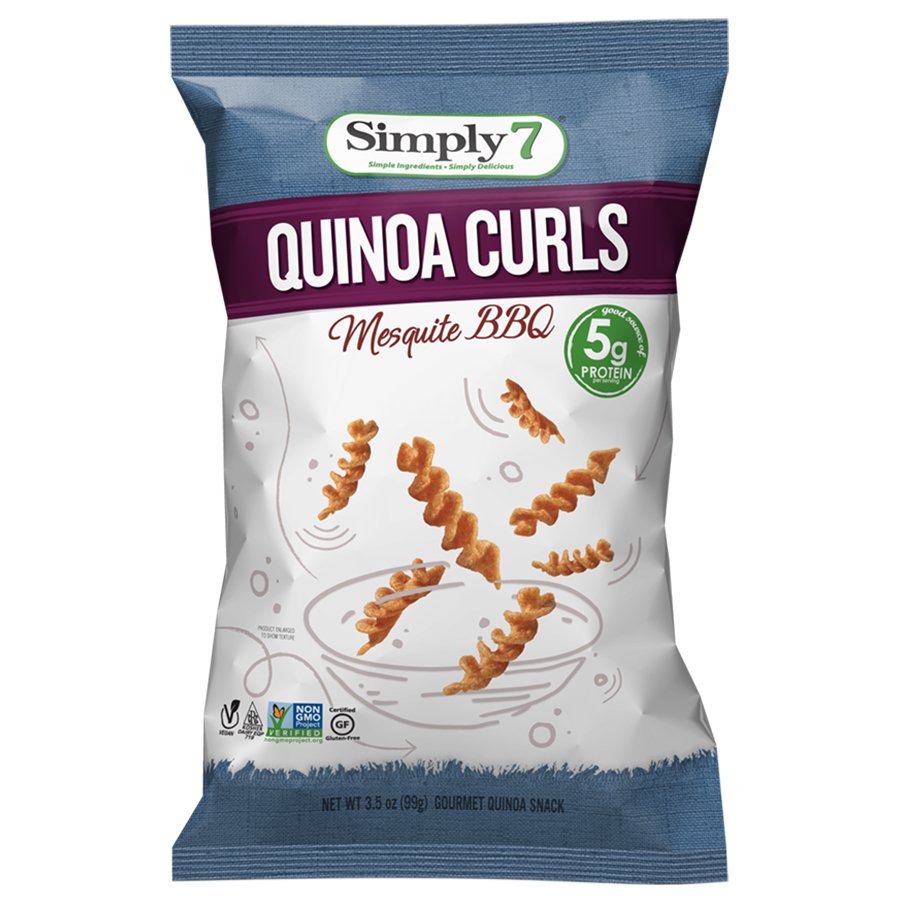 Simply 7 Mesquite BBQ Quinoa Curls Shop Chips at HEB
