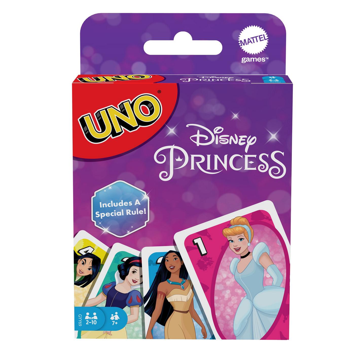 Uno Disney Princess Card Game; image 1 of 2