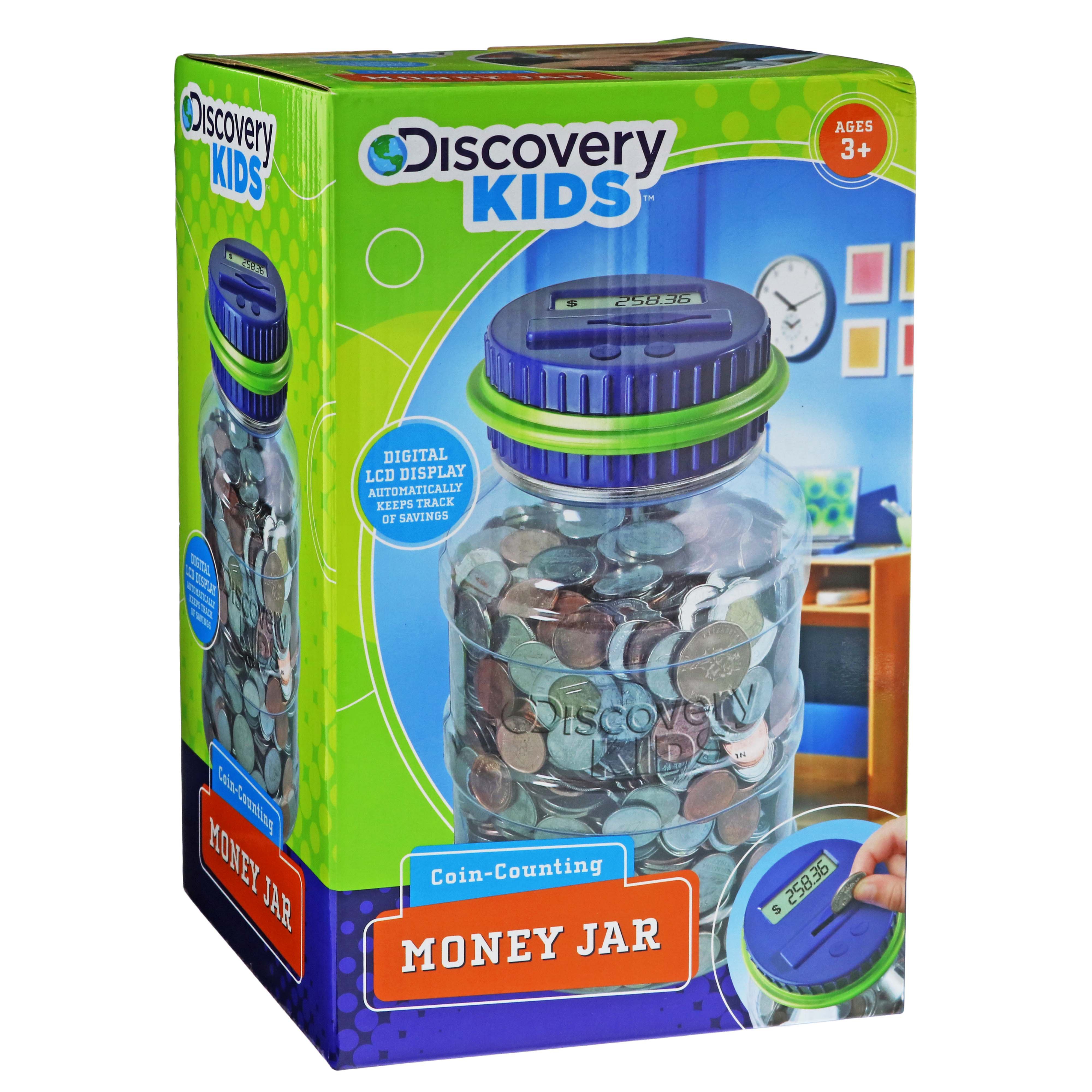 Discovery Kids CoinCounting Money Jar Shop Toys at HEB