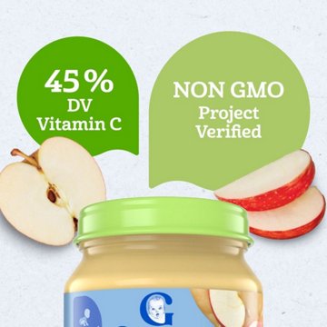 Gerber Organic for Baby 1st Foods - Apple