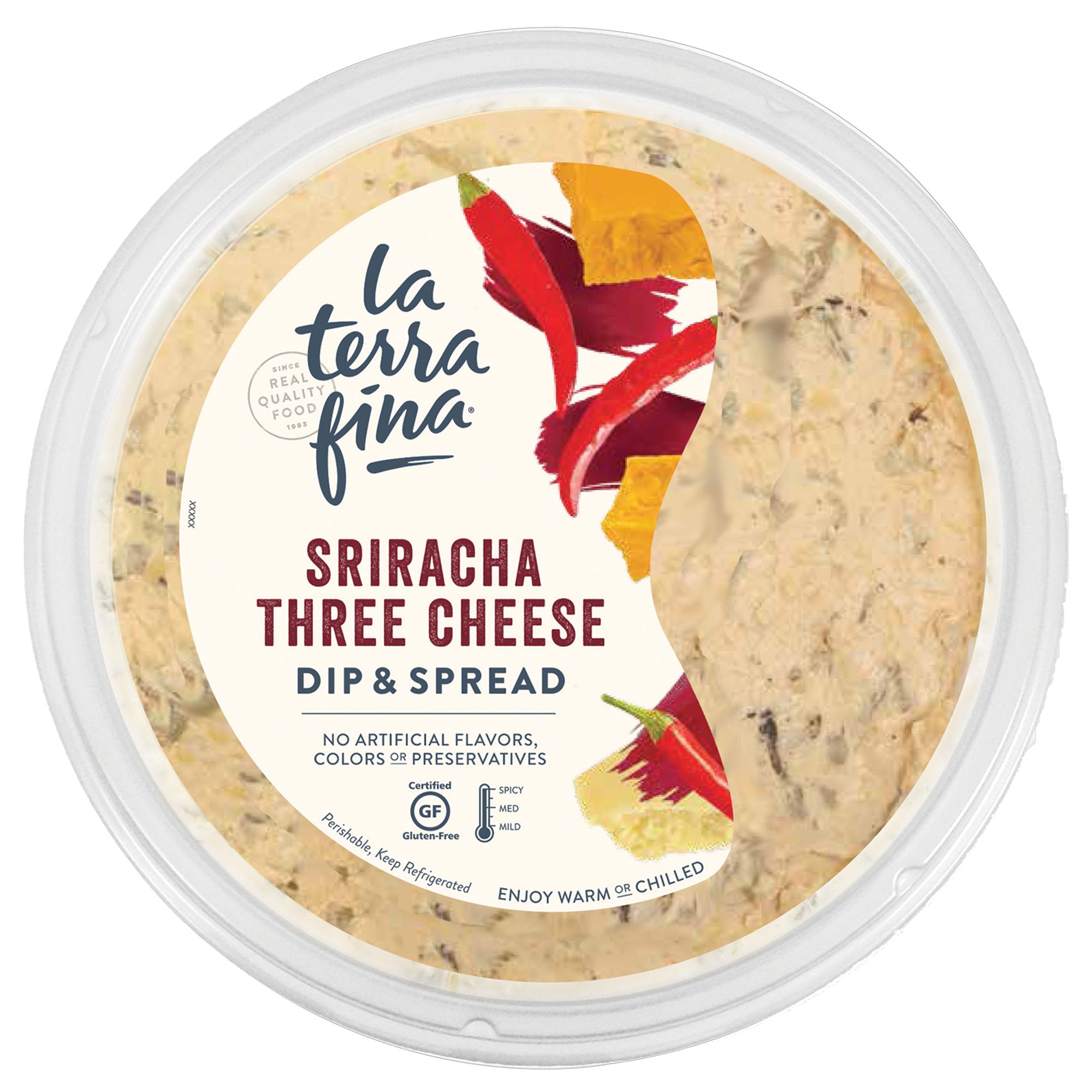 La Terra Fina Sriracha Cheese Dip and Spread Shop Dip at HEB