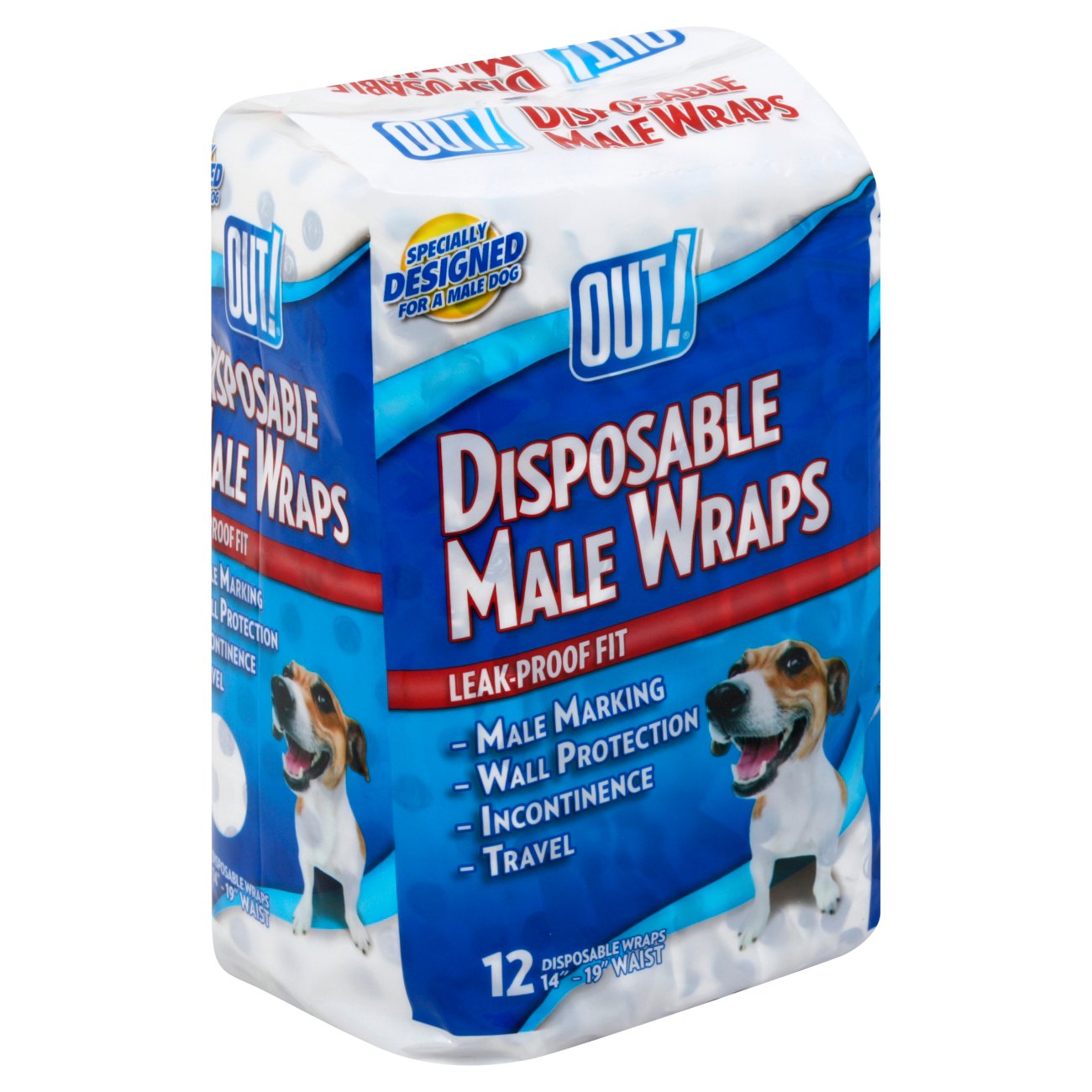 male dog wraps