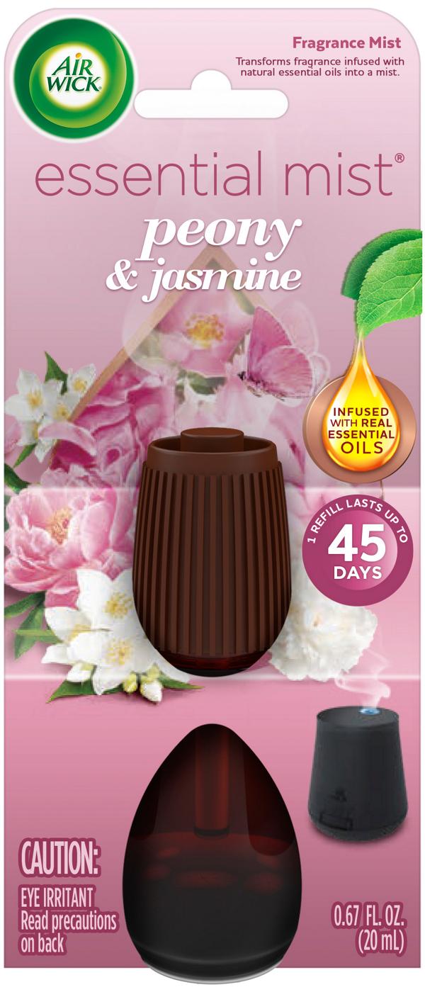 Air Wick Essential Mist Refill Essential Oil Diffuser Air Freshener - Peony and Jasmine; image 1 of 6