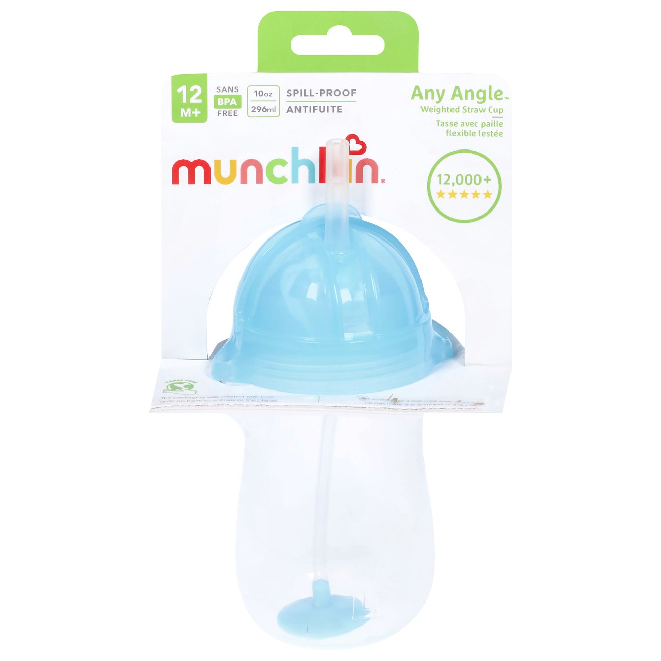 Munchkin Any Angle Weighted Straw Cup - 12m+ - Shop Cups at H-E-B