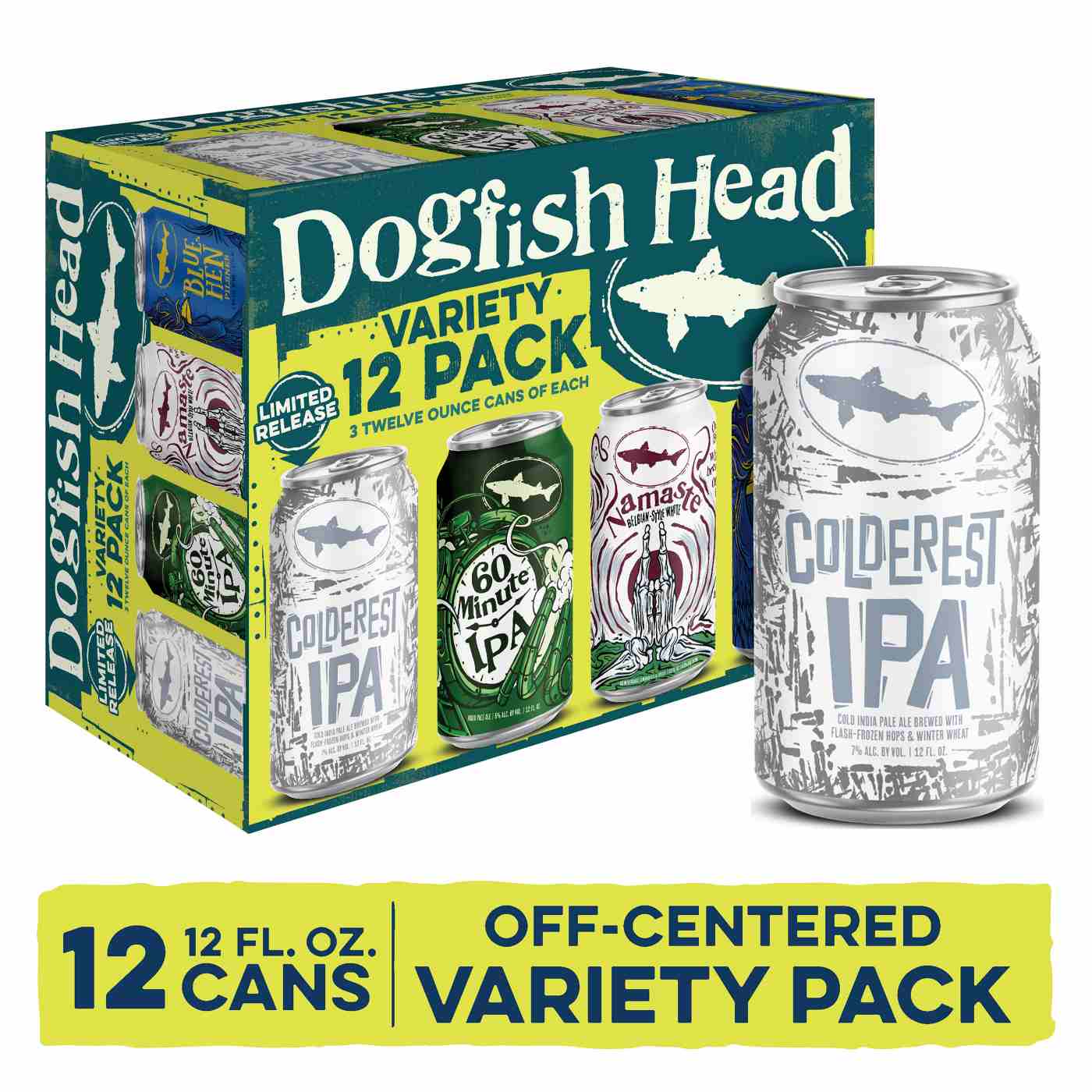 Dogfish Head Seasonal Variety Beer 12 pk Cans; image 2 of 3